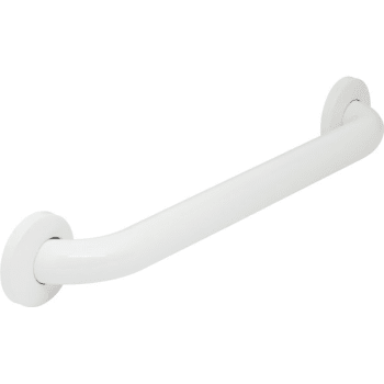 Image for Maintenance Warehouse® 1-2 x 18 Concealed Mount Grab Bar (White) from HD Supply