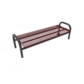 Image for Ultrasite® Round Table, Burgundy Thermoplastic Coated Steel, 75-1/4 Dia from HD Supply