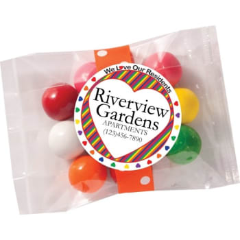 Image for Personalized Sweet Packs, Multi-Color Gumballs, "we Love Our Residents" Design from HD Supply