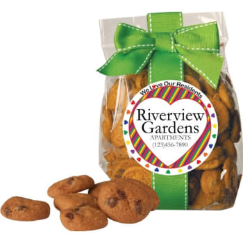 Personalized Treat Bags, Chocolate Chip Cookies, "we Love Our Residents" Design