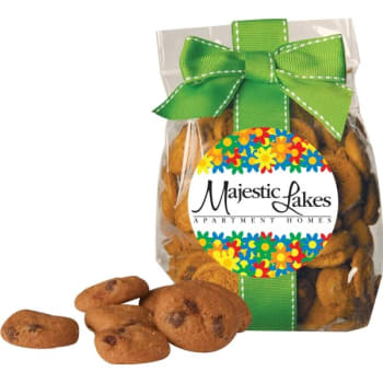 Image for Personalized Treat Bags, Chocolate Chip Cookies With Paisley Label Design C from HD Supply