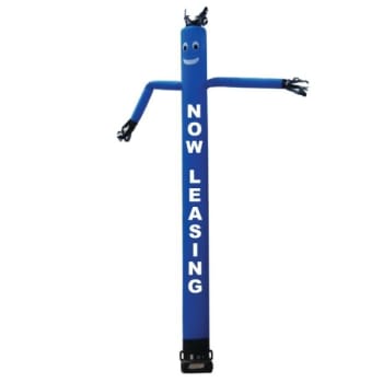 Image for Wind Dancer Now Leasing, Blue/white, 20', Ripstop Nylon from HD Supply