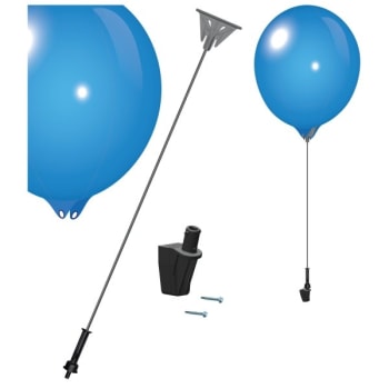 Angled Mounting Bracket Kit For Helium Free Balloon Kits