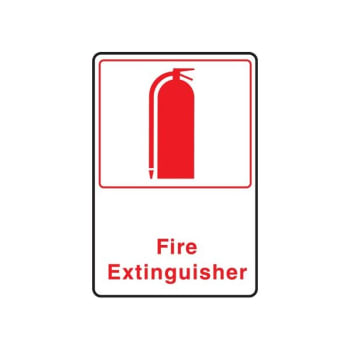 Image for "Fire Extinguisher" Interior Sign from HD Supply