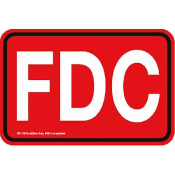 Image for Sign FDC 18X12" from HD Supply