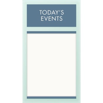 Image for Today's Events Sign 17.75 x 10" from HD Supply