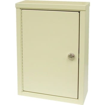 Omnimed Economy Narcotic Cabinet, 2 Shelves, 15x11x4, 2 Door, Beige