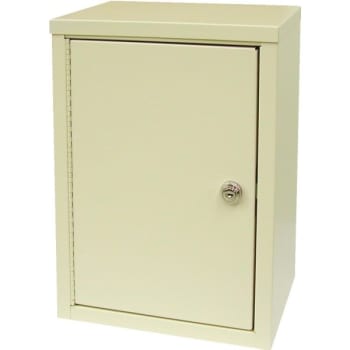 Omnimed Economy Narcotic Cabinet, 2 Shelves, 15x11x8, 2 Door, Beige