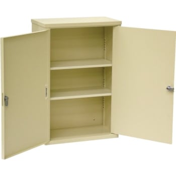 Omnimed Economy Narcotic Cabinet, 2 Shelves, 24x16x8, 2 Door, Beige