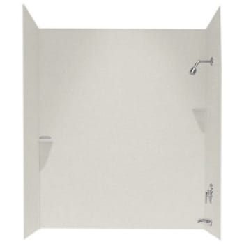 Image for Swanstone 36d X 60w X 72h Shower Wall Kit - Glacier from HD Supply