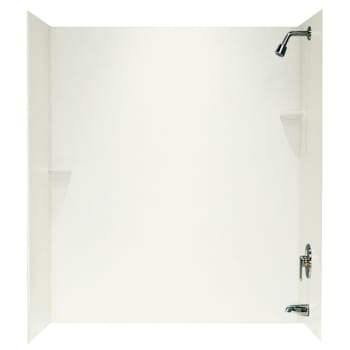 Swanstone 36d X 60w X 96h Shower Wall Kit - Bisque