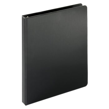Image for Just Basics Black Letter Size Economy Round Ring Non-View Binder 1/2 Inch Rings from HD Supply