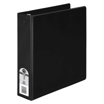 Image for Wilson Jones® Black 3 Rings Binder With 2" Rings from HD Supply