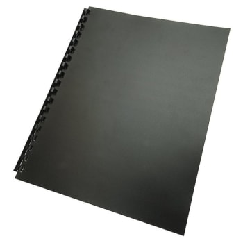 Image for Gbc® Black Poly Binding Covers, Package Of 25 from HD Supply