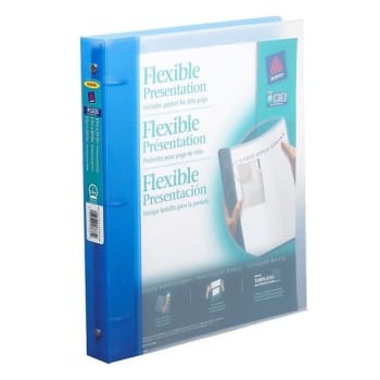 Image for Avery® Blue Flexible View Binder With 1 Inch Rings from HD Supply