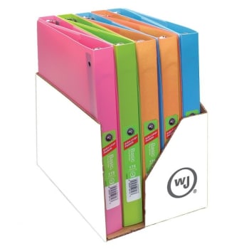 Image for Wilson Jones® Assorted Colors Flex Poly Fashion Binder With 1" Rings from HD Supply