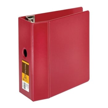 Image for [IN]PLACE® Dark Red Heavy-Duty Reference Binder With 5 Inch Rings from HD Supply