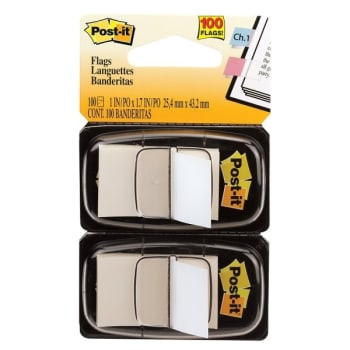 Image for Post-It® White Flag 1 x 1-7/10Inch, Package Of 2 from HD Supply