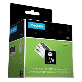 Image for Dymo® Labelwriter White Business/appointment Card from HD Supply