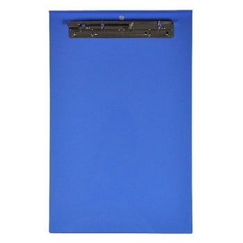 Image for Lion Computer Printout Clipboard, P-Consumer Plastic, Steel Clip, Blue, 11 x 17" from HD Supply