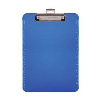 Image for Office Depot® Blue Plastic Clipboard 8-1/2 X 11inch from HD Supply