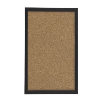 Image for Foray® Tan Black Decor Frame Cork Board 12 x 18" Inch from HD Supply