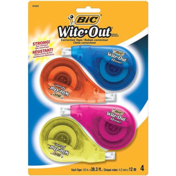 Wite-Out® by BIC® White EZ Correction Tape