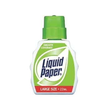 Image for Liquid Paper® 22 Ml Smooth Coverage Correction Fluid from HD Supply
