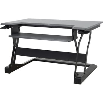 Image for Ergotron® Black Workfit-T Sit-Stand Desktop Workstation from HD Supply