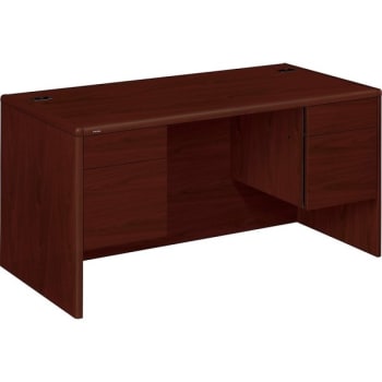 Image for Hon® Mahogany Laminate Double-Pedestal Desk from HD Supply