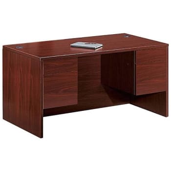 Image for Hon® 10500 Mahogany Double-Pedestal Desk 60w X 30 Inch D from HD Supply