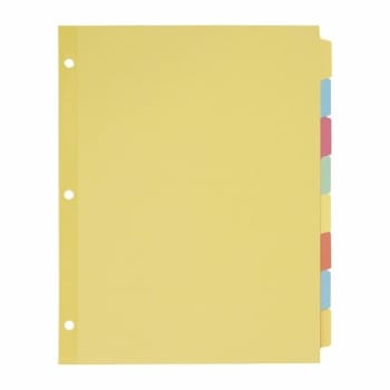 Image for Avery® Plain Tab Write-On Divider, Package Of 24 from HD Supply