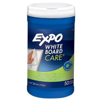 Expo Marker Board Towelettes (50-Sheets) (White)
