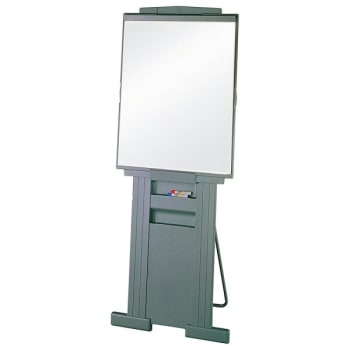 Image for Quartet® Gray Presentation Easel 72 " With Whiteboard/flipchart Holder from HD Supply