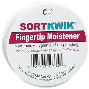 LEE Sortkwik® 1.75 Oz Pink Hygienic Non-Staining Fingertip Moistener