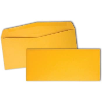 Quality Park® Brown Kraft Business Envelope 4-1/8 X 9-1/2", Package Of 500