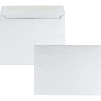 Image for Quality Park® White Booklet Envelope 10 x 13", Package Of 100 from HD Supply