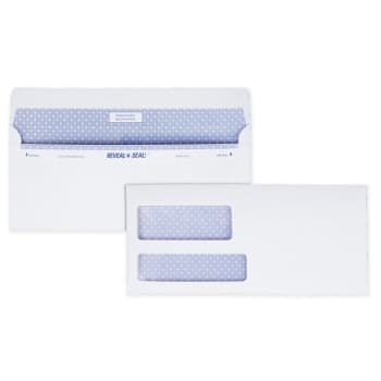 Image for Quality Park® White Double-Window Envelope 3-7/8 x 8-7/8", Package Of 500 from HD Supply