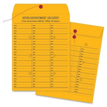 Quality Park® Kraft Double-Sided Inter-Department Envelope 10x 13", Pack Of 100