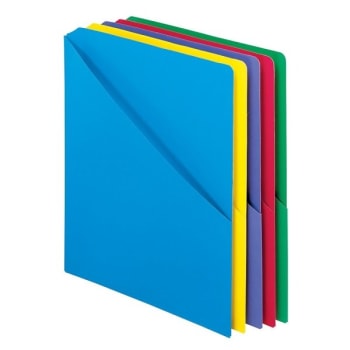 Pendaflex® Slash-Pocket Project Folders With Holders For CDs/DVDs, Package Of 25