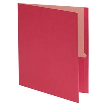 Image for Oxford™ Red 2-Pocket Folder 8.5 x 11Inch, Package Of 25 from HD Supply