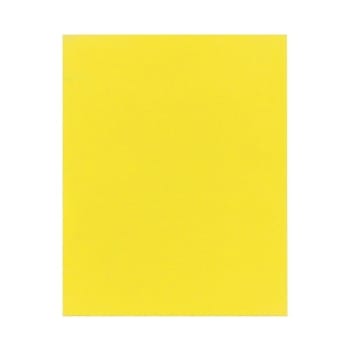 Office Depot® Yellow 2-Pocket Folder Without Fastener, Package Of 25