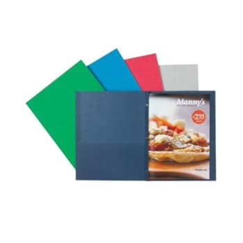 Image for Office Depot® Dark Blue 2-Pocket Folder With Fastener from HD Supply