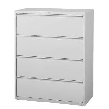 Image for WorkPro® 4-Drawer Light Gray Steel Lateral File Cabinet 42 Inch W from HD Supply