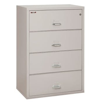 Image for Fireking® 4-Drawer Platinum White Glove Delivery Ul 1-Hour Lateral File from HD Supply