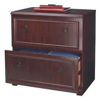 Realspace® Cherry Broadstreet Lateral File Cabinet 30 X 29-1/2 X 19inch
