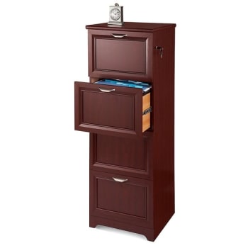 Image for Realspace® Magellan 4-Drawer Classic Cherry Vertical File Cabinet from HD Supply