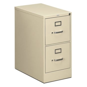 HON® 510 2-Drawer Putty Steel Vertical File Cabinet 25 Inch