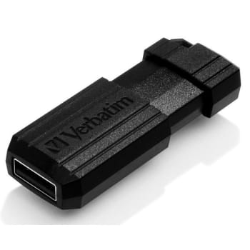 Image for Verbatim® Store 'n' Go 64 GB Black PinStripe USB 2.0 Flash Drive from HD Supply