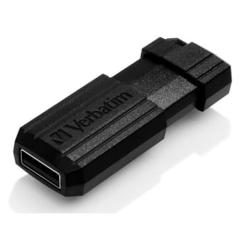 Verbatim® 16 GB Black PinStripe USB Flash Drive